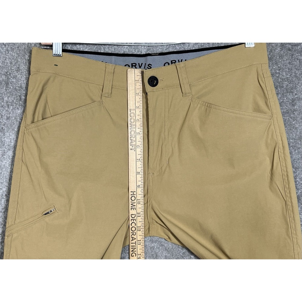 Orvis Tech Cargo Pants Mens Size 34x30 Nylon Stretch Pockets Water Repellent - Picture 10 of 12